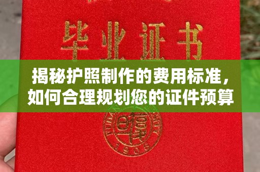 民乐揭秘护照制作的费用标准，如何合理规划您的证件预算