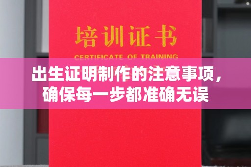 民乐出生证明制作的注意事项，确保每一步都准确无误