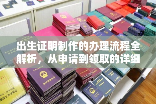 民乐出生证明制作的办理流程全解析，从申请到领取的详细指南