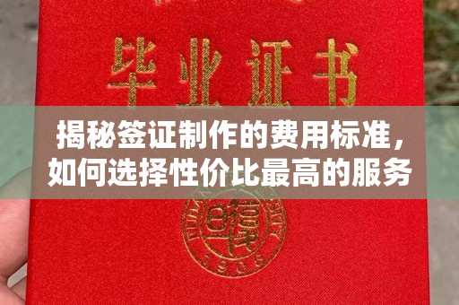 民乐揭秘签证制作的费用标准，如何选择性价比最高的服务？