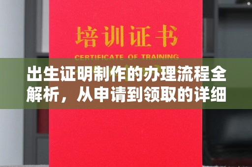 民乐出生证明制作的办理流程全解析，从申请到领取的详细指南