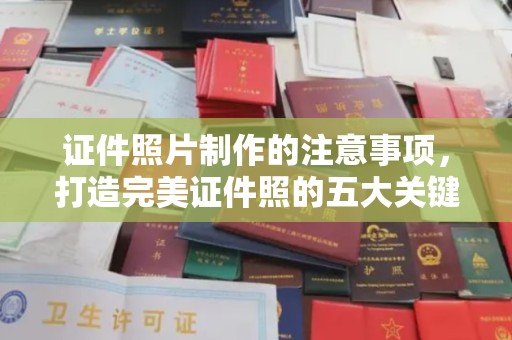 民乐证件照片制作的注意事项，打造完美证件照的五大关键点