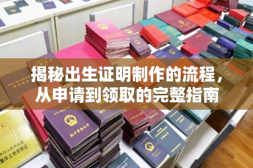 民乐揭秘出生证明制作的流程，从申请到领取的完整指南